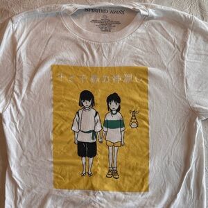 Men’s White Spirited Away Graphic Tee